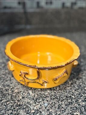 Ceramic Dog Bowl